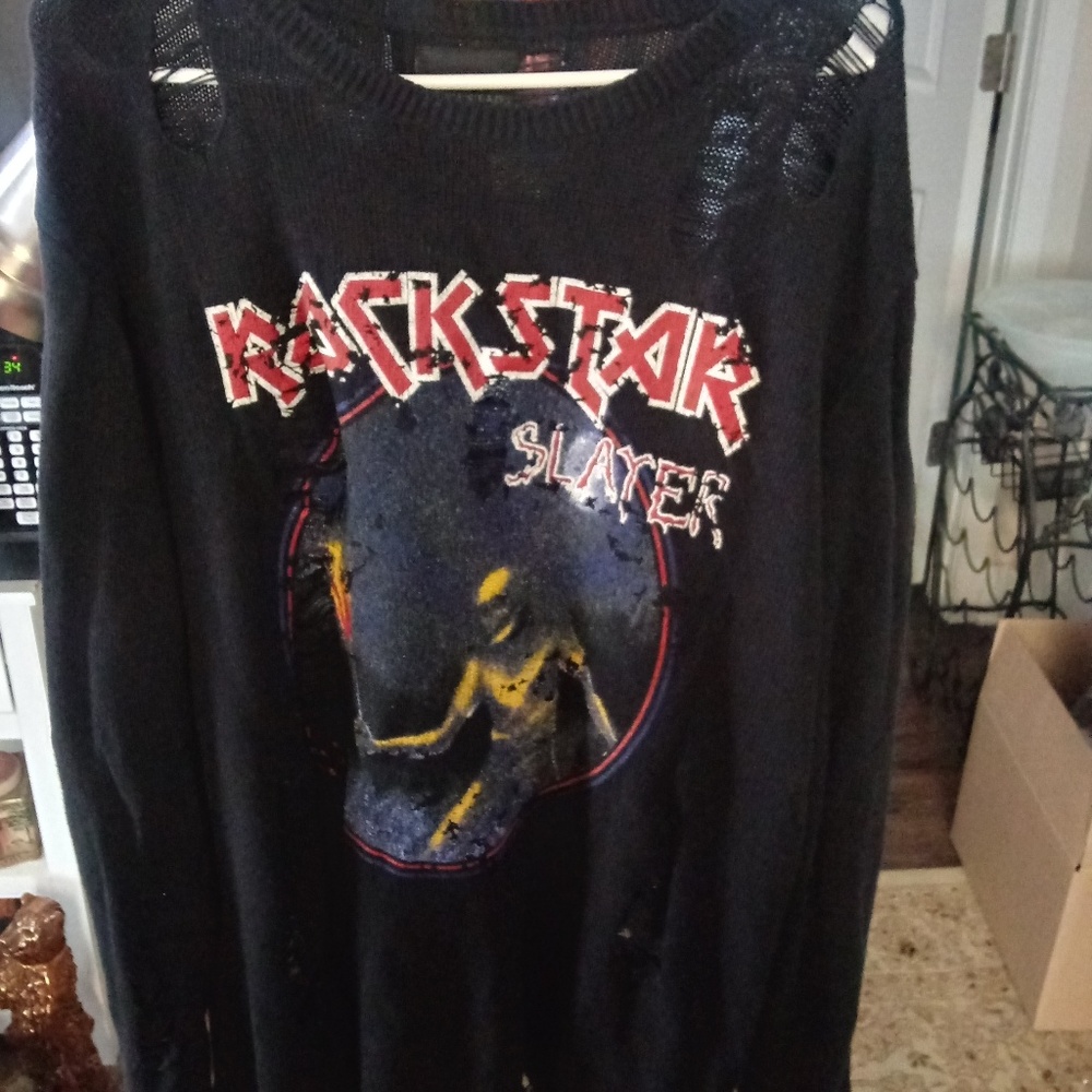Mens rockstar sweater